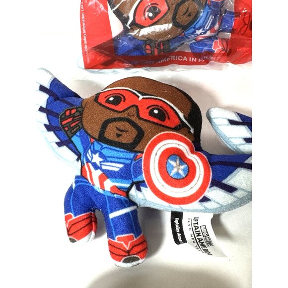 2024 McDonald's Captain America Brave New World Plush HAPPY MEAL Lot Of 11 Toys - Picture 6 of 13